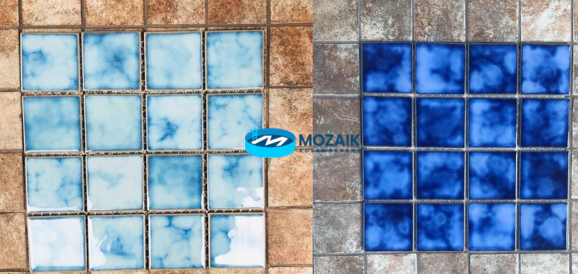 Mozaik Kolam Renang Siap Kirim ke Labuan Bajo