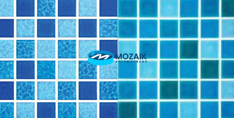 Snow Glazed Mix dan Crack Mozaik Eleganza