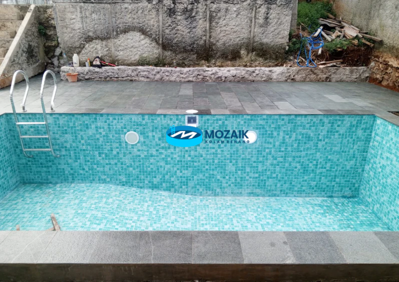 Mozaik Kolam Renang untuk Dikirim ke Balikpapan