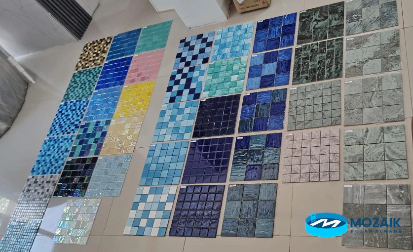Mozaik Kolam Renang Siap Kirim ke Banten